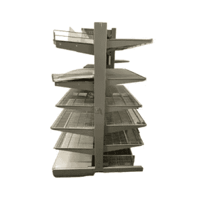 Gondoles magasin double gris – Occasion