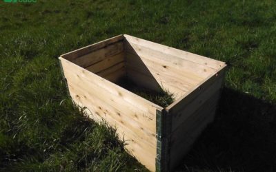 Second-hand folding frames 120x80x20 cm – Ideal for vegetable gardening, composting and gardening