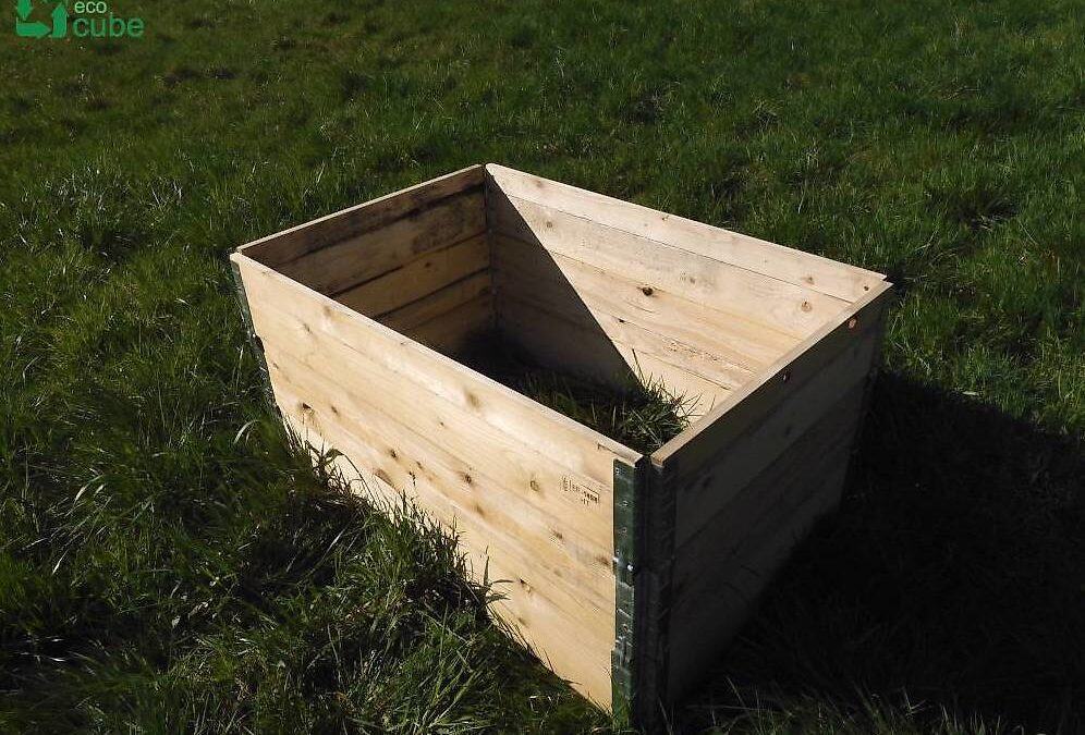 Second-hand folding frames 120x80x20 cm – Ideal for vegetable gardening, composting and gardening