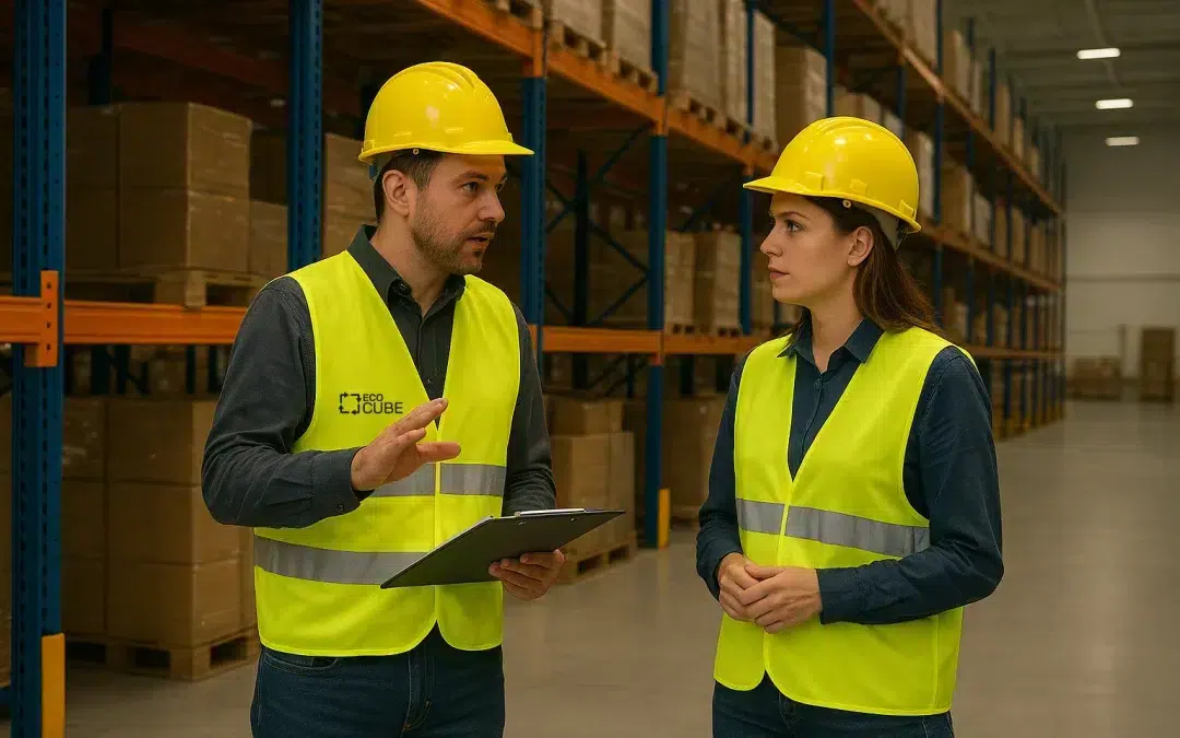 Pallet rack safety: SUVA rules to be observed